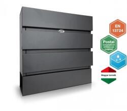 Gomboss/Perfekto Postaláda Fence Design I. Antracit (49-P00042-23)