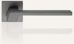 Linea Cali Stream Zincral antracit lapos négyzetrozettás kilincsgarnitúra 484 RB 024 SA (LC-K506-SA)