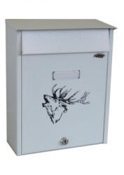 Gomboss/Perfekto Postaláda Posta II. szarvas motívummal Fehér (65-P00042-49)