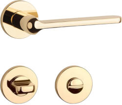 APRILE LORENZA Körrozettás R SLIM 7MM LG - Fényes arany színű (AS-LORENZA-R-7S-LG-58)