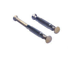 Gomboss/Perfekto Átmenő csavarszett külső leszerelés ellen védett kivitel RÉZ szín (99-C00015-FK)