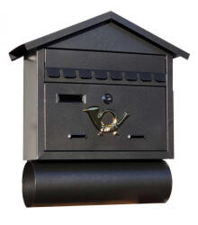 Gomboss/Perfekto Postaláda Spi 3 Sátortetős Antracit (66-P00051-64)