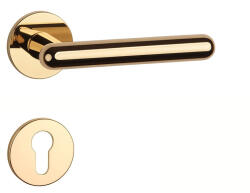  APRILE ASTERIA Körrozettás R SUPER SLIM 5MM LG - Fényes arany színű PZ (AS-ASTERIA-R-5S-LG-52)