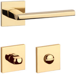 APRILE PYROLA Négyzetrozets Q SLIM 7MM GOLD PVD - Fényes arany színű PVD WC (AT-PYROLA-Q-7S-GOLD-PVD-58)