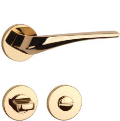 APRILE DALIA Körrozettás R SLIM 7MM LG - Fényes arany színű WC (AS-DALIA-R-7S-LG-58)