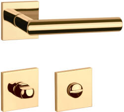 APRILE ARABIS Négyzetrozets Q SLIM 7MM GOLD PVD - Fényes arany színű PVD WC (AT-ARABIS-Q-7S-GOLD-PVD-58)