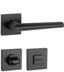 APRILE JASMINA Négyzetrozettás Négyzetrozettás Q SLIM 7MM BK - Fekete WC (AS-JASMINA-Q-7S-BK-58)