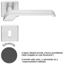 Linea Cali Turbo Zincral feketekávé négyzetrozettás kilincsgarnitúra 470 RO 088 KA (LC-K543-KA)
