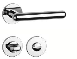 APRILE ASTERIA Körrozettás R SUPER SLIM 5MM LC - Fényes króm WC (AS-ASTERIA-R-5S-LC-58)