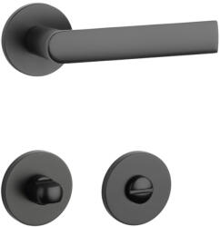 STILE REWA Körrozettás R SLIM 7MM BLACK - Fekete WC (ST-REWA-R-7S-BLACK-58)