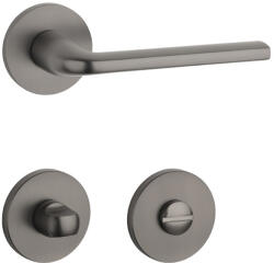 APRILE OLEANDRO Körrozettás R SLIM 7MM MSB - Titánium színű WC (AT-OLEANDRO-R-7S-MSB-58)