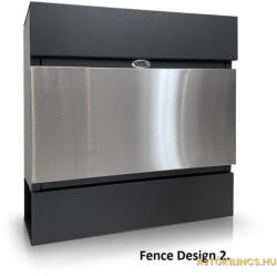 Gomboss/Perfekto Postaláda Fence Designe II. Antracit szürke (49-V00116-64)