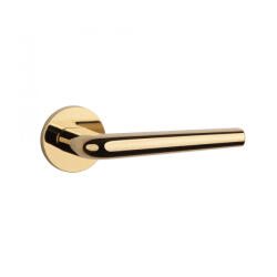 APRILE FUNKIA Körrozettás R SLIM 7MM GOLD PVD - Fényes arany színű PVD (CSAK KILINCS FELSŐ ROZETTÁN) (AT-FUNKIA-R-7S-GOLD-PVD)