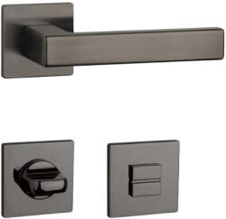 APRILE TILIA Négyzetrozettás Q SUPER SLIM 5MM US-A PVD- Matt antracit PVD WC (AS-TILIA-Q-5S-US-A-PVD-58)