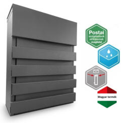 Gomboss/Perfekto Postaláda Four-Lines 2. Antracit (49-P00042-31)