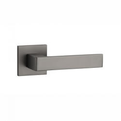 STILE HIRA Négyzetrozettás Q SLIM 7MM MSB - Titánium színű (CSAK KILINCS FELSŐ ROZETTÁN) (ST-HIRA-Q-7S-MSB)