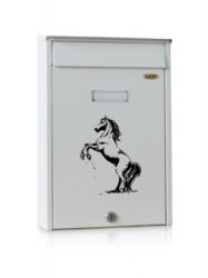 Gomboss/Perfekto Postaláda Posta II. lovas motívummal Fehér (65-P00042-40)