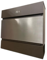 Gomboss/Perfekto Postaláda Fence Design II. Barna+szálcsiszolt dekor (30-P00042-26)