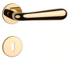  APRILE GARDENIA Körrozettás R SUPER SLIM 5MM LG - Fényes arany színű BB (AS-GARDENIA-R-5S-LG-51)