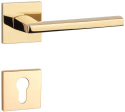 APRILE PYROLA Négyzetrozets Q SLIM 7MM GOLD PVD - Fényes arany színű PVD PZ (AT-PYROLA-Q-7S-GOLD-PVD-52)