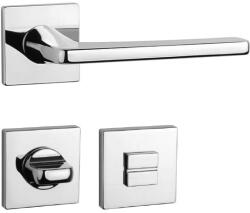 APRILE SETIA Négyzetrozettás Q SUPER SLIM 5MM LC - Fényes króm WC (AS-SETIA-Q-5S-LC-58)