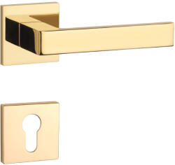 APRILE SULLA Négyzetrozets Q SLIM 7MM GOLD PVD - Fényes arany színű PVD PZ (AT-SULLA-Q-7S-GOLD-PVD-52)