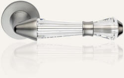 LINEA CALI Luce matt króm körrozettás kilincsgarnitúra 1445 RB 025 CS (LC-K475-CO)