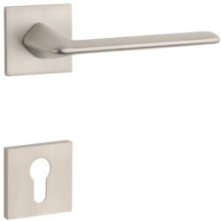 STILE TOBA Négyzetrozettás Q SLIM 7MM MSN - Szatén nikkel PZ (ST-TOBA-Q-7S-MSN-52)