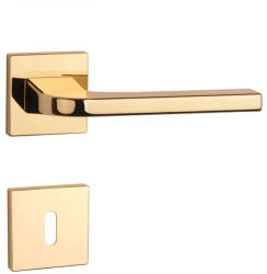 APRILE ISMENA Négyzetrozettás Q SLIM 7MM LG - Fényes arany színű BB (AS-ISMENA-Q-7S-LG-51)