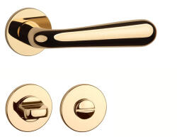 APRILE GARDENIA Körrozettás R SUPER SLIM 5MM LG - Fényes arany színű (AS-GARDENIA-R-5S-LG-58)