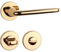 APRILE HIACYNTA Körrozettás R SUPER SLIM 5MM LG - Fényes arany színű (AS-HIACYNTA-R-5S-LG-58)