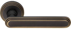  Linea Cali Chic matt bronz körrozettás kilincsgarnitúra 1670 RB 004 BM (LC-K169-BM)