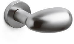 Gomboss/Perfekto Uovo Csepp Aszimmetrikus Gomb - Matt Króm Csak Kilincs Felső Rozettán (25-002072-50-K)