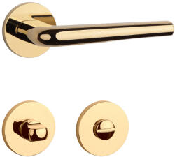  APRILE FUNKIA Körrozettás R SLIM 7MM GOLD PVD - Fényes arany színű PVD WC (AT-FUNKIA-R-7S-GOLD-PVD-58)
