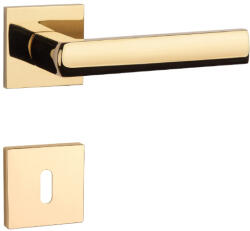 APRILE HOSTA Négyzetrozets Q SLIM 7MM GOLD PVD - Fényes arany színű PVD BB (AT-HOSTA-Q-7S-GOLD-PVD-51)