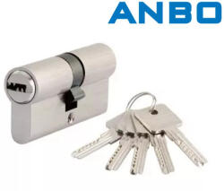 BW Anbo Hengerzárbetét 30/35 Szatén Króm Felület 5 Kulcs (25-H001245Z-3040)