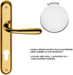Linea Cali Garda fényes króm Pajzsos kilincsgarnitúra 670 PL CR (LC-K391-CR)
