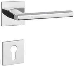  APRILE PYROLA Négyzetrozettás Q SLIM 7MM CP - Fényes króm PZ (AT-PYROLA-Q-7S-CP-52)