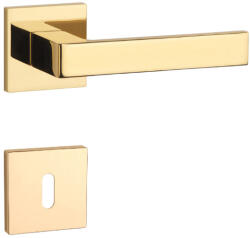 APRILE SULLA Négyzetrozets Q SLIM 7MM GOLD PVD - Fényes arany színű PVD BB (AT-SULLA-Q-7S-GOLD-PVD-51)