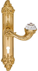 Linea Cali Brilliant Crystal aranyozott Pajzsos kilincsgarnitúra 1526 PL OZ (LC-K102-OZ)