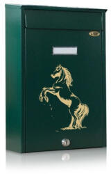 Gomboss/Perfekto Postaláda Posta II lovas motívummal Zöld (40-P00042-75)