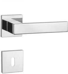 APRILE PINA Négyzetrozettás Q SLIM 7MM LC - Fényes króm BB (AS-PINA-Q-7S-LC-51)