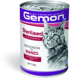 Gemon Cat Adult Steril macskakonzerv - marha 415 g