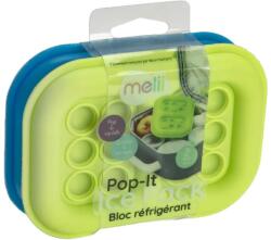 Melii Силиконова форма за замразяване Melii - 2 броя, Blue/Lime (ML15710)
