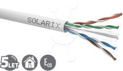 SOLARIX CAT6 UTP PVC Eca 500m/tekercs SXKD-6-UTP-PVC kábel Solarix CAT6 UTP PVC 500m/tekercs (26000001)