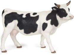 Papo Figurina Papo - Animale de la ferma, Vacuta cu blana alba si neagra Figurina