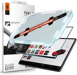 Tesla Spigen Tesla Model 3 (2024) EZ Fit Anti Glare kijelzővédő fólia felhelyező kerettel (1db) (AGL07152) - speedshop