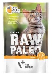 VetExpert Hrana Pentru Pisici VetExpert Raw Paleo Kitten Cat Curcan 100g (5902414202818)