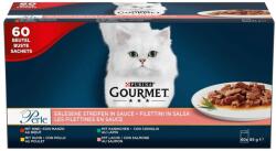 Purina Nestle Hrana Pentru Pisici PURINA NESTLE Gourmet Perle File in Sos Mix of Flavours 60x85g (7613035826915)