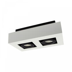spectrumLED MIRORA GU10X2 süllyesztett IP20 fehér/fekete RECTANGLE SpectrumLED (SP SLIP005046)